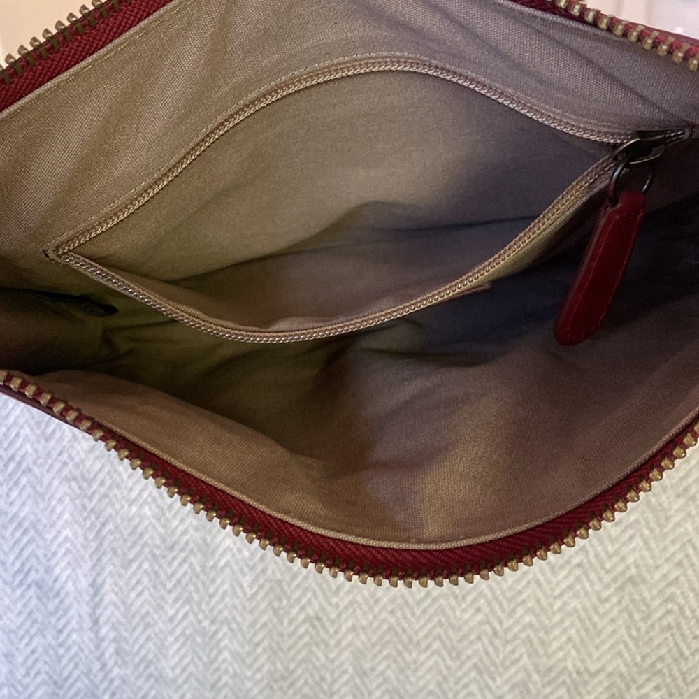 Frye Red Leather Crossbody Bag - Picture 8 of 13